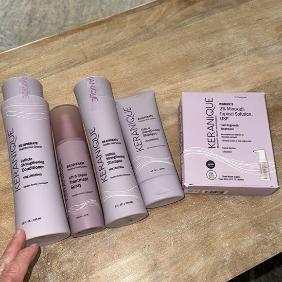 Keranique Rejuvenate 5 piece Healthy Hair Re-Growth System - Picture 3 of 15